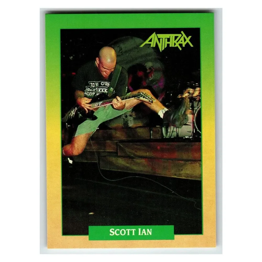 Scott Ian 1991 RockCards Brockum 55 Anthrax
